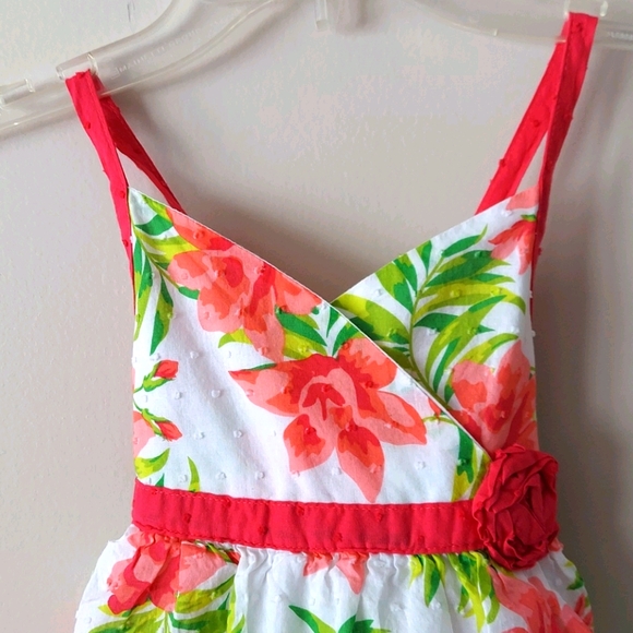 Penelope Mack Tropical Print Tiered Sundress, sz 5 - Picture 3 of 5